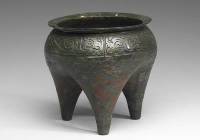 图片[2]-Li cooking vessel with kui-dragon pattern, late Western Zhou to early Spring and Autumn period, c. 9th-7th century BCE-China Archive